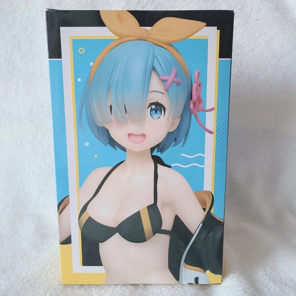 Re:Zero - Precious Figure - Rem (Jumper Swimsuit Ver.) Renewal Edition - Picture 2 of 5